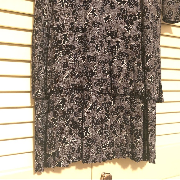 Maggie London black & white dress - Picture 2 of 3